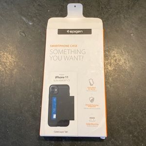 Spigen iPhone 11 slim armor phone case, new!